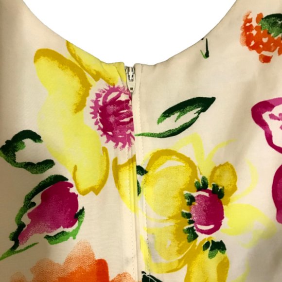 VTG Rabbit Rabbit Rabbit 90s Floral Slip Dress - Picture 3 of 6